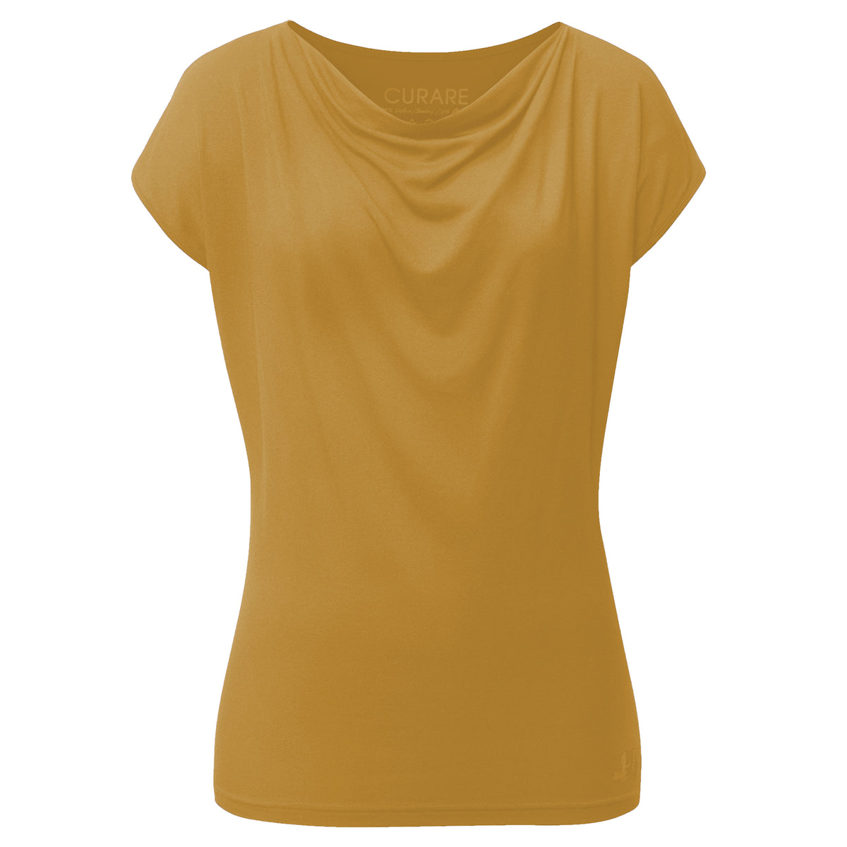 Yoga-Shirt Wasserfall - gold rush