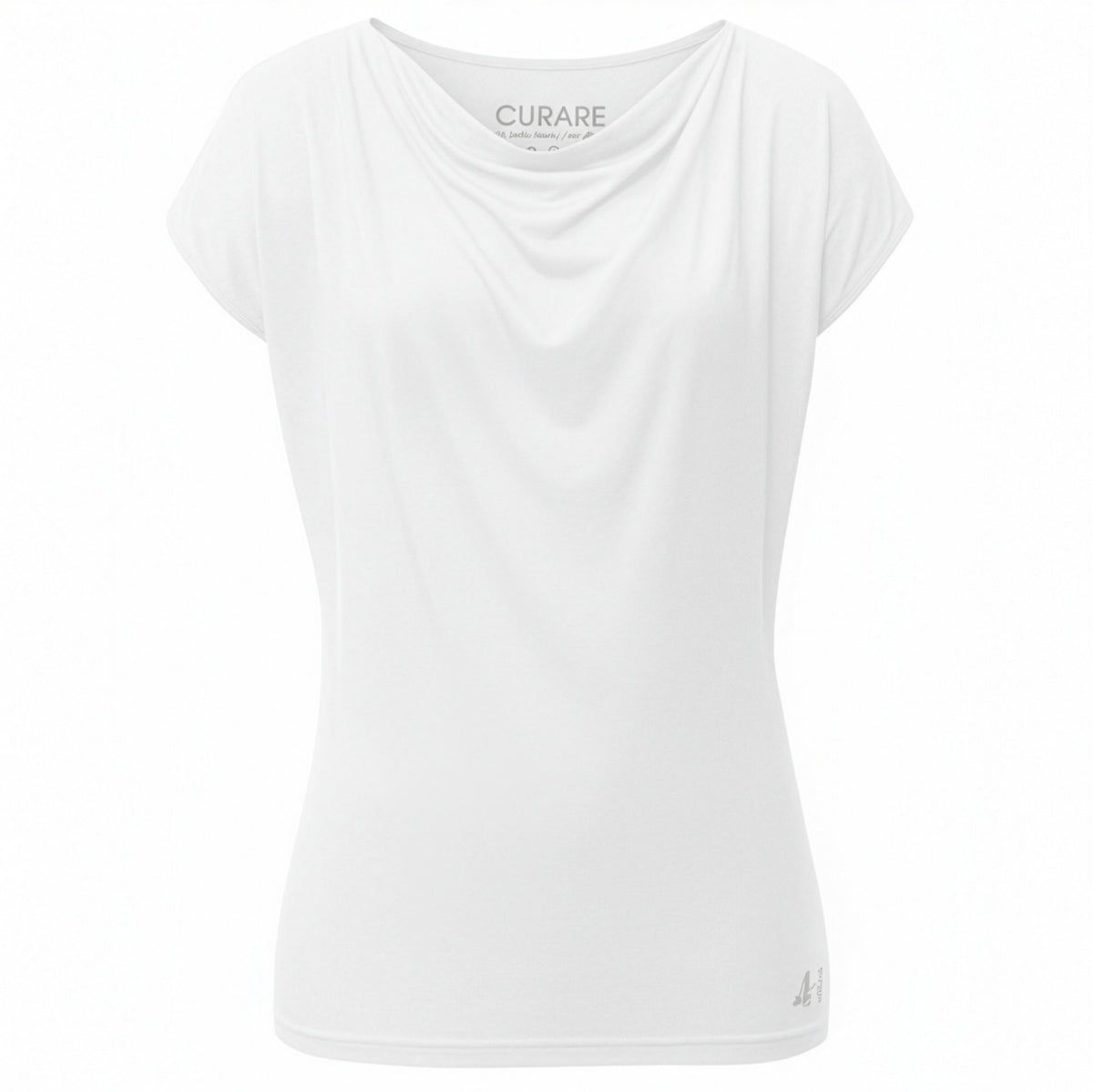 Yoga-Shirt Wasserfall - soft white