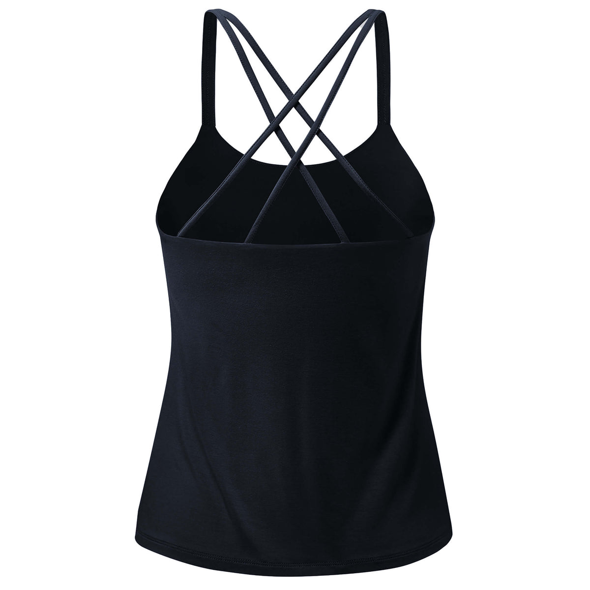 Yoga-Bra Spaghetti Top - midnight-blue