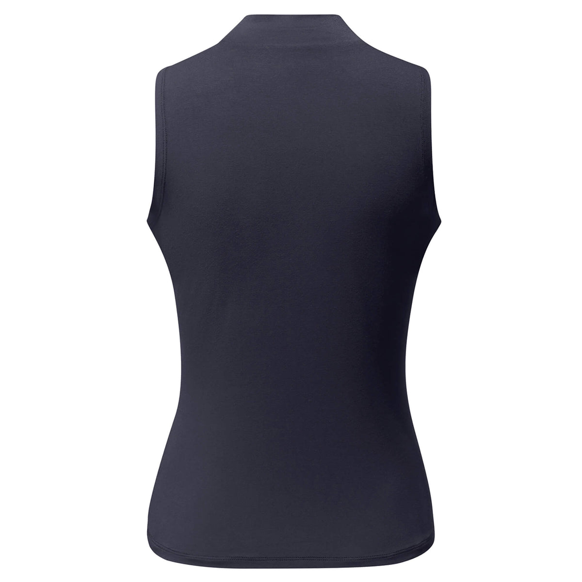 Yoga Top Stand Up Collar - midnight-blue