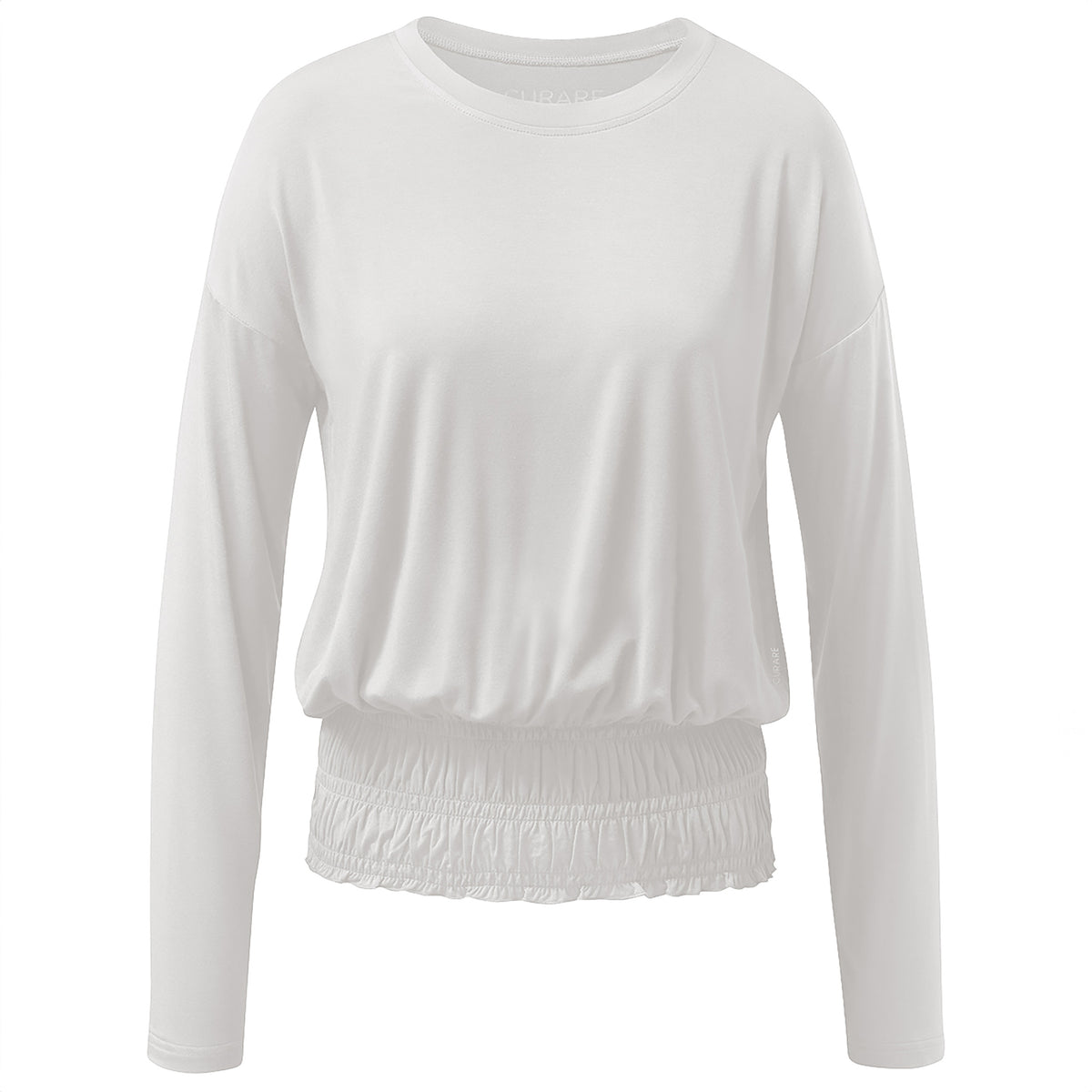 Yoga-Shirt long sleeves smoked - soft-white