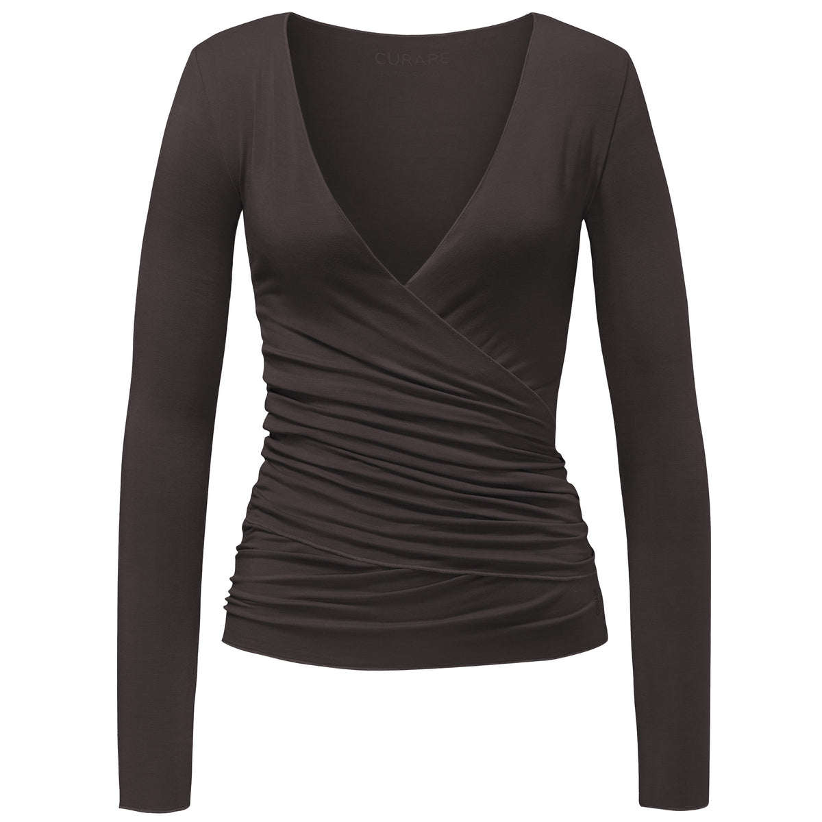 Wrap-Jacket - dark-brown