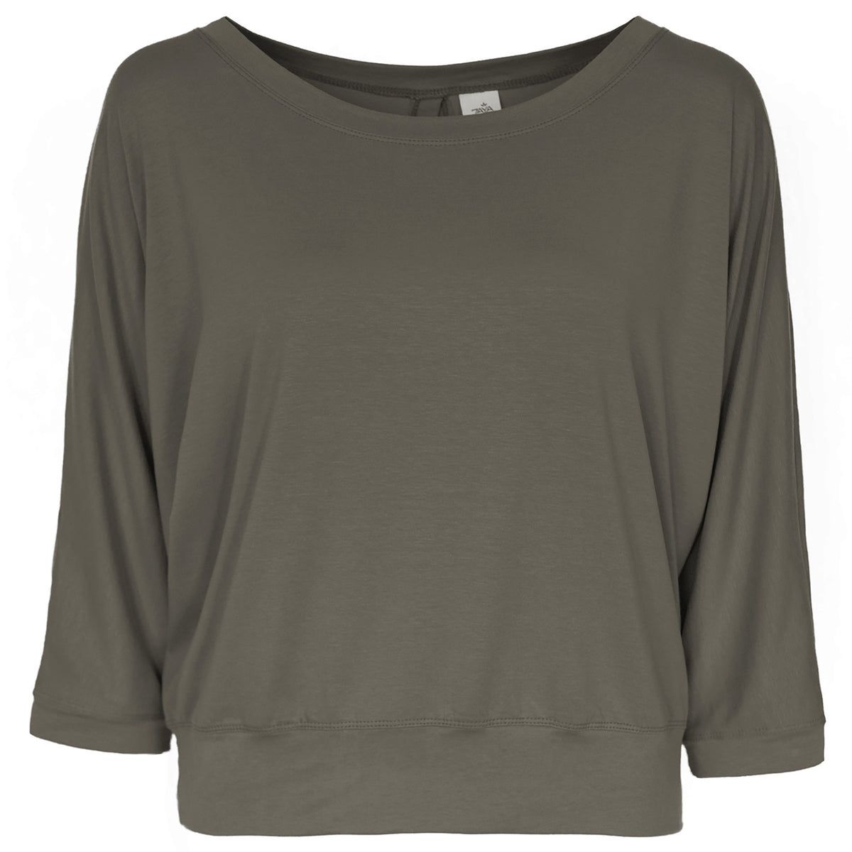 Yoga-Shirt 3/4 Frida olive - Onesize