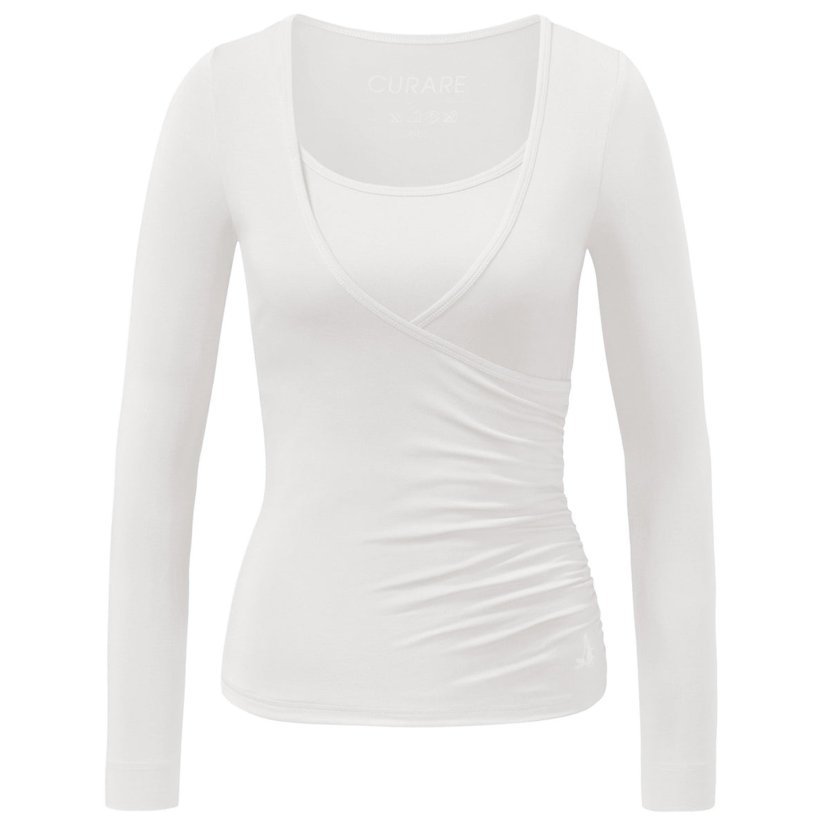 Wrap-Shirt - soft-white