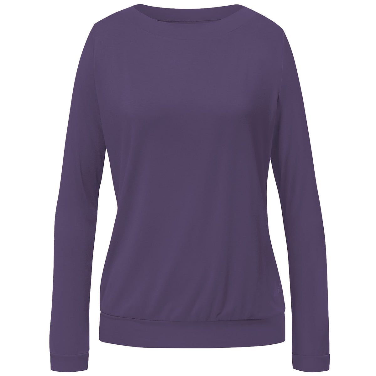 Yoga-Shirt Longsleeve Turtleneck - dark violet