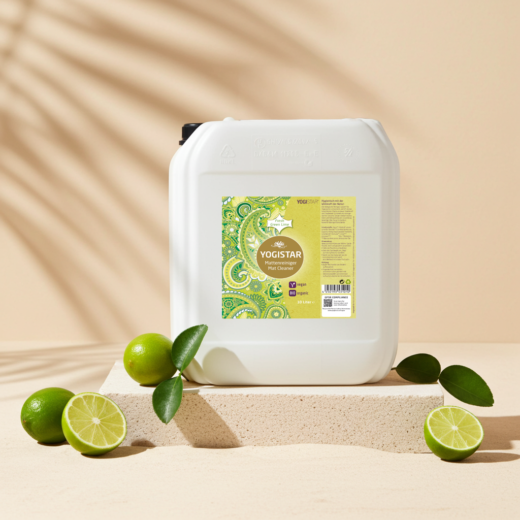 Bio Yogamatten-Reiniger - fresh green lime - 10 l