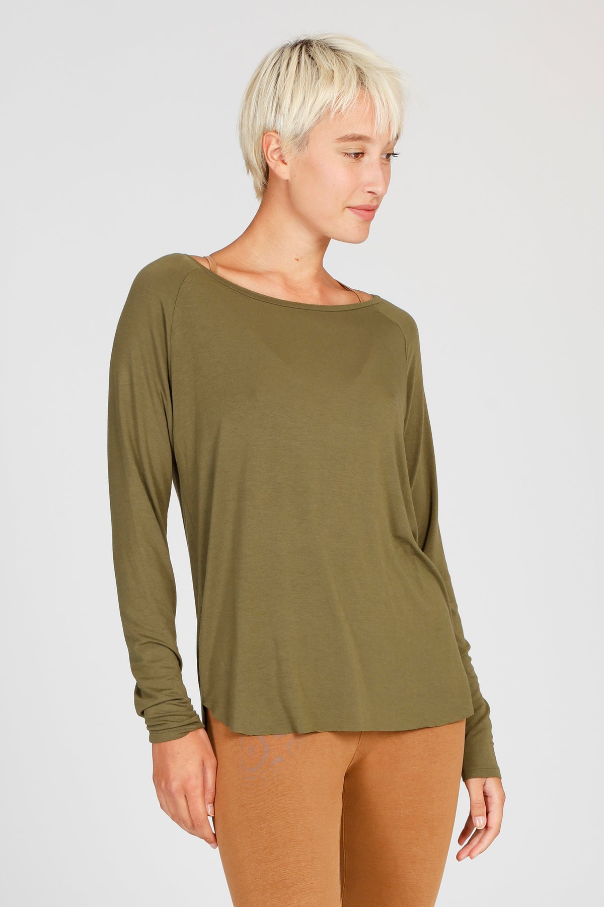 Cosy Longsleeve - Olive