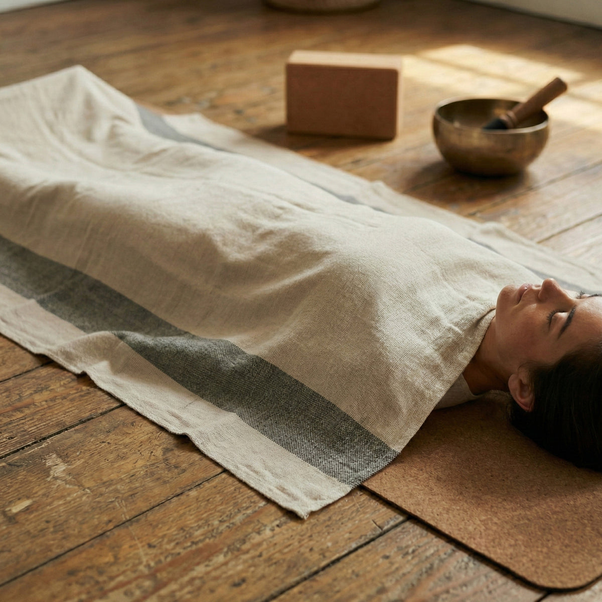 Yogadecke - yogiblanket - natur - ecru - decor