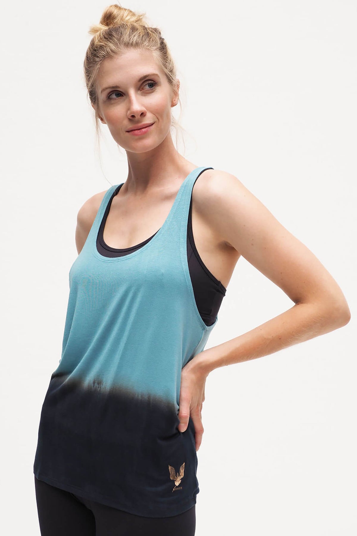Aja Tank - Batik turquoise