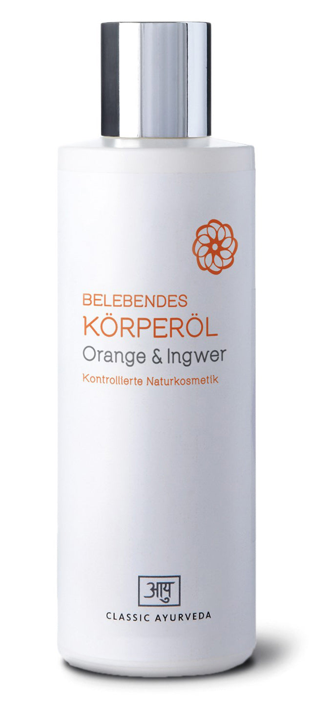 Belebendes Körperöl Orange & Ingwer, 200 ml