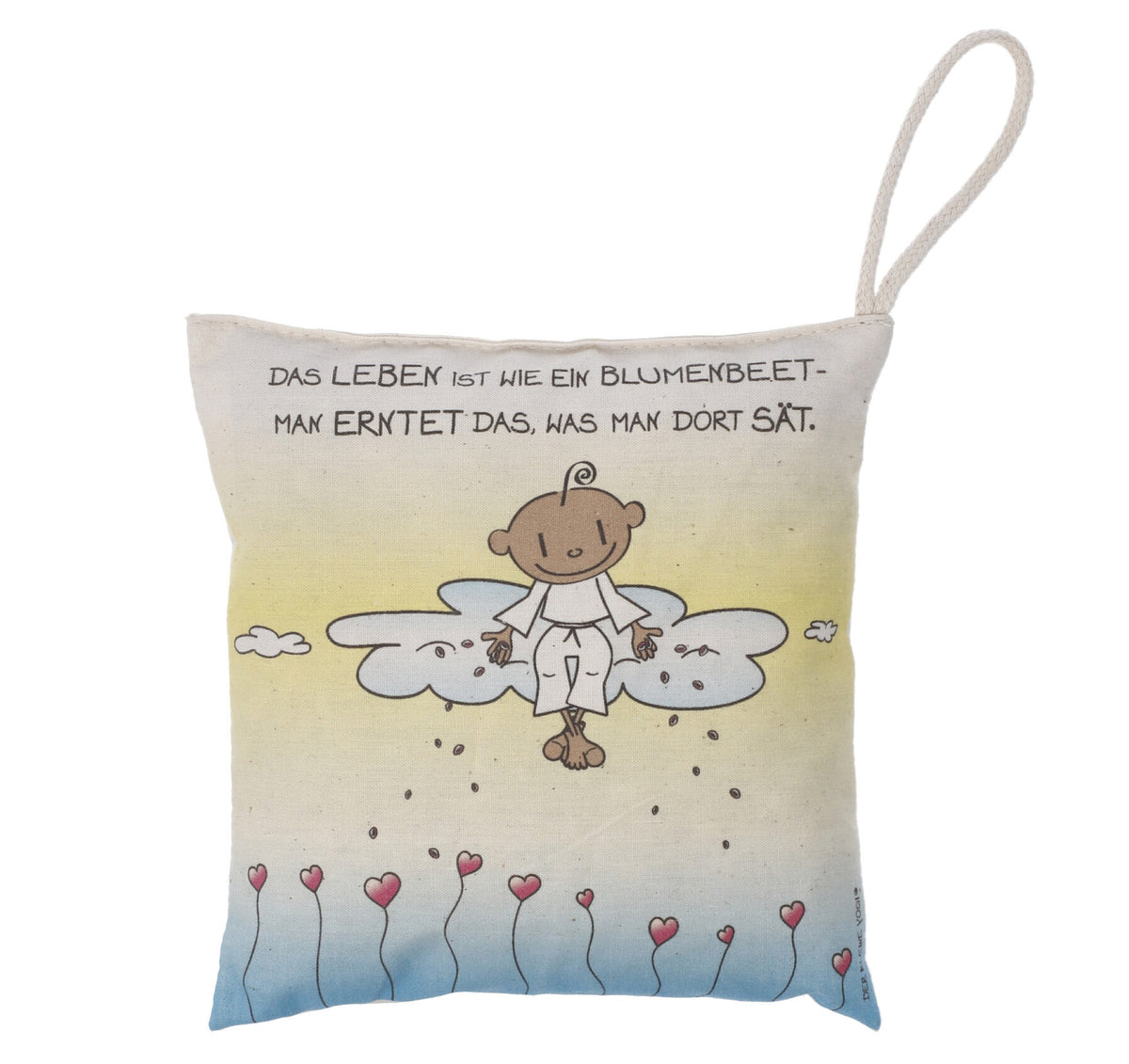 Bio Lavendel Kissen - Blumenbeet