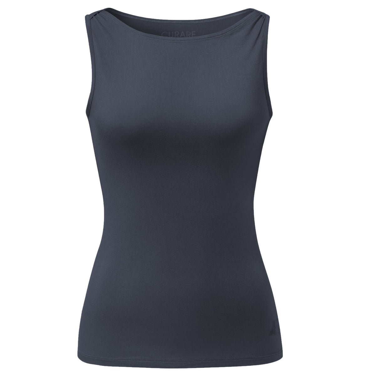 Yoga-Tank-Top Boatneck - midnight blue