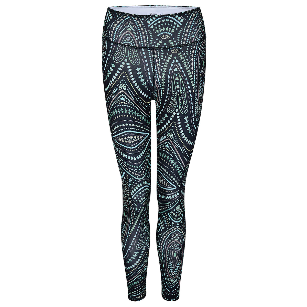 Ganga Leggings 7/8 - mandalay, green