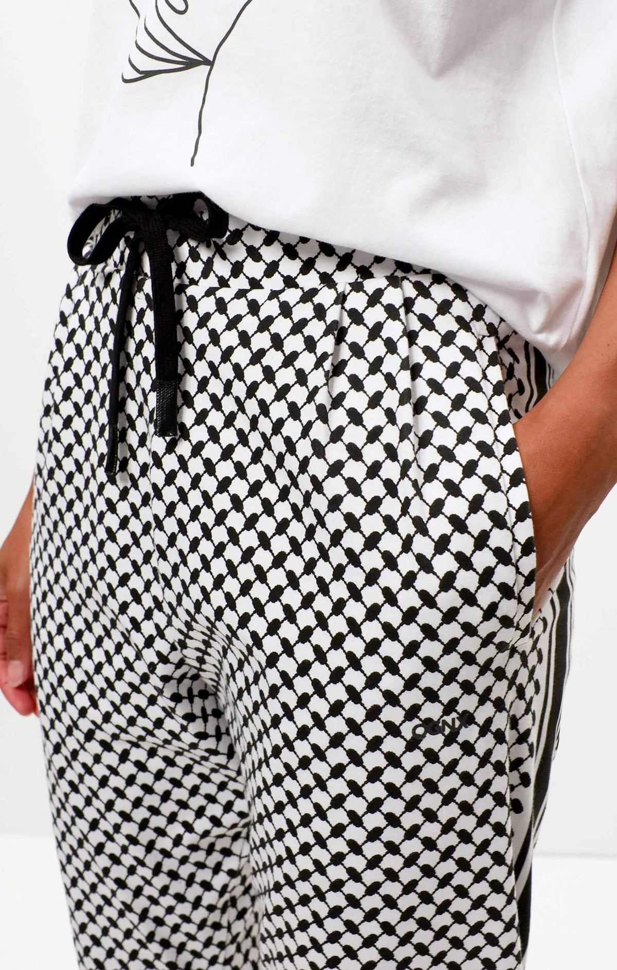 Harem Pants "Keffiah" - weiss