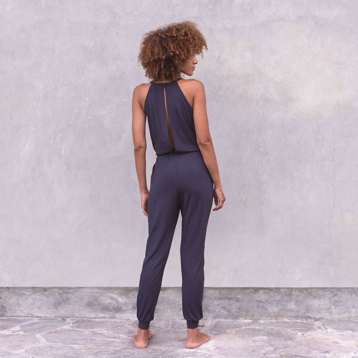 Yoga-Jumpsuit Paris - Tencel nightblue