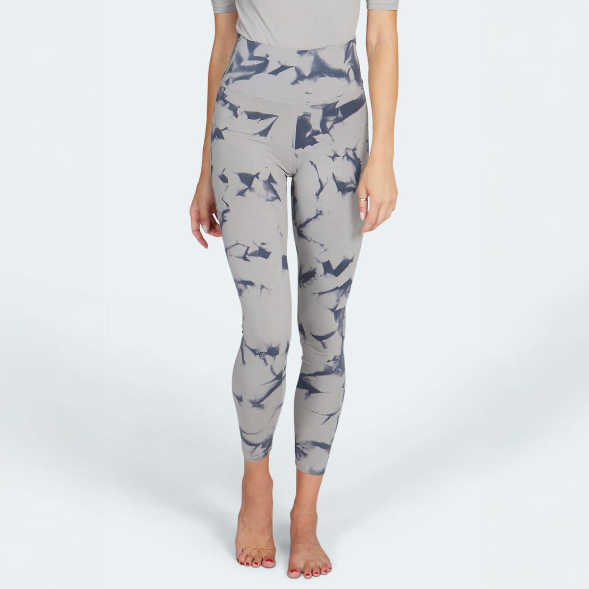 Yoga-Leggings Love - batik stone