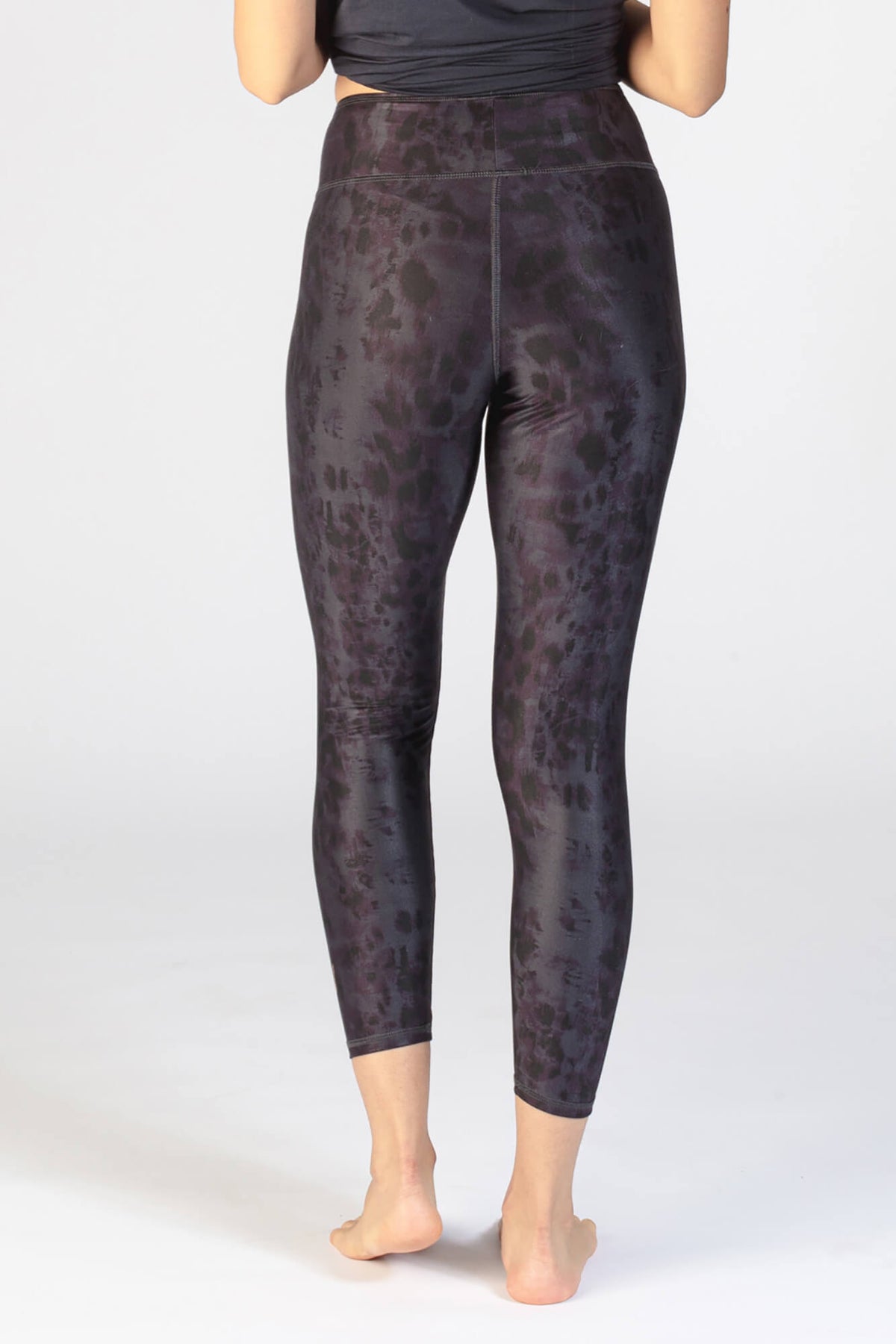 Yoga-Leggings Lux essential wild - anthracite
