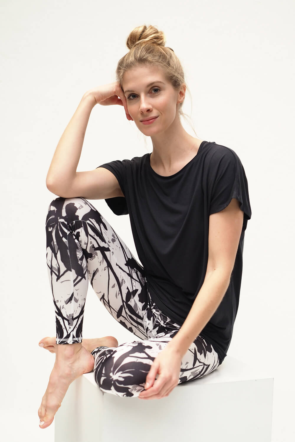 Yoga-T-Shirt "Manavi Tee" - anthracite