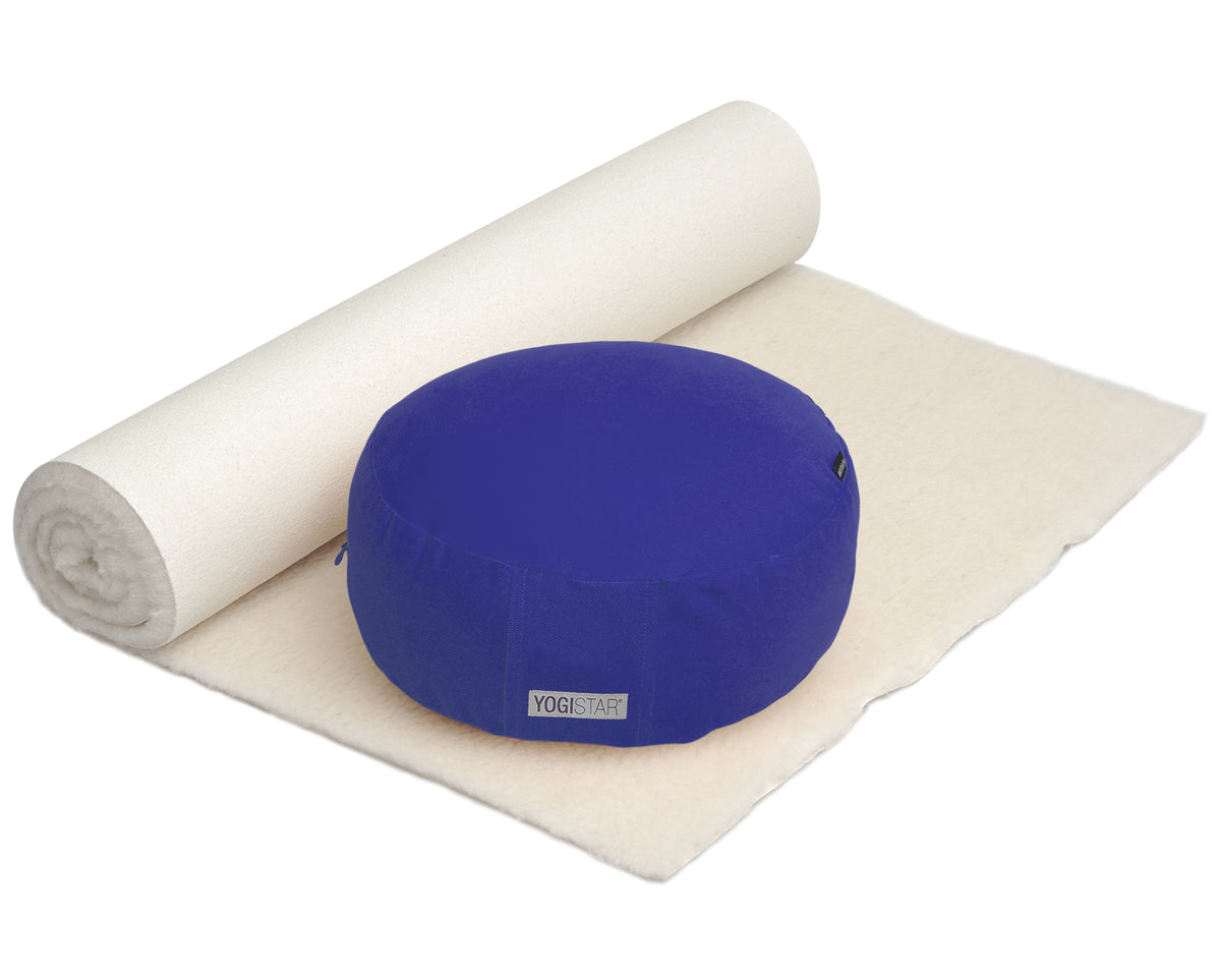 Yoga-Set Comfort Edition - Meditation natur 100 x 200 cm