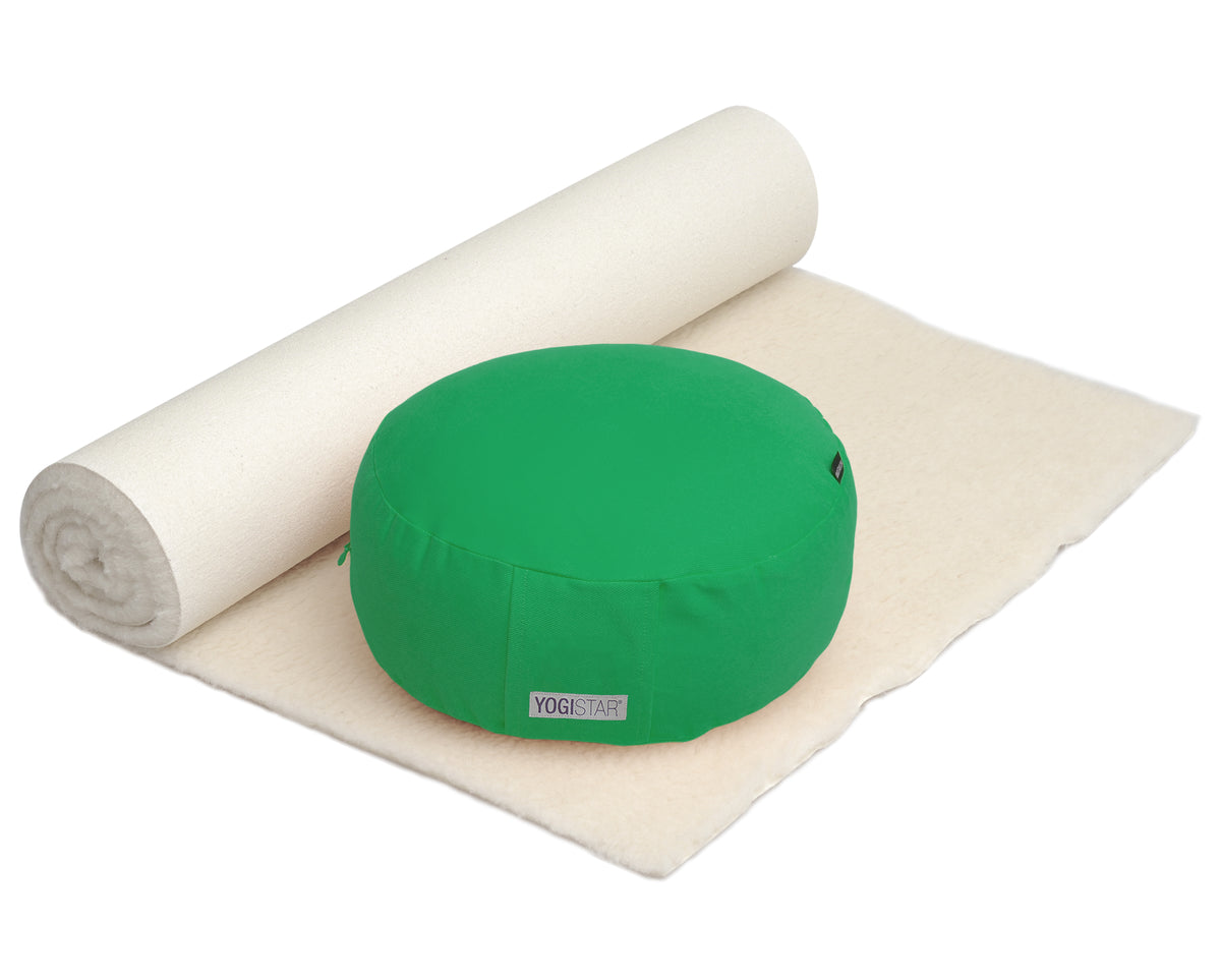 Yoga-Set Comfort Edition - Meditation natur 100 x 200 cm
