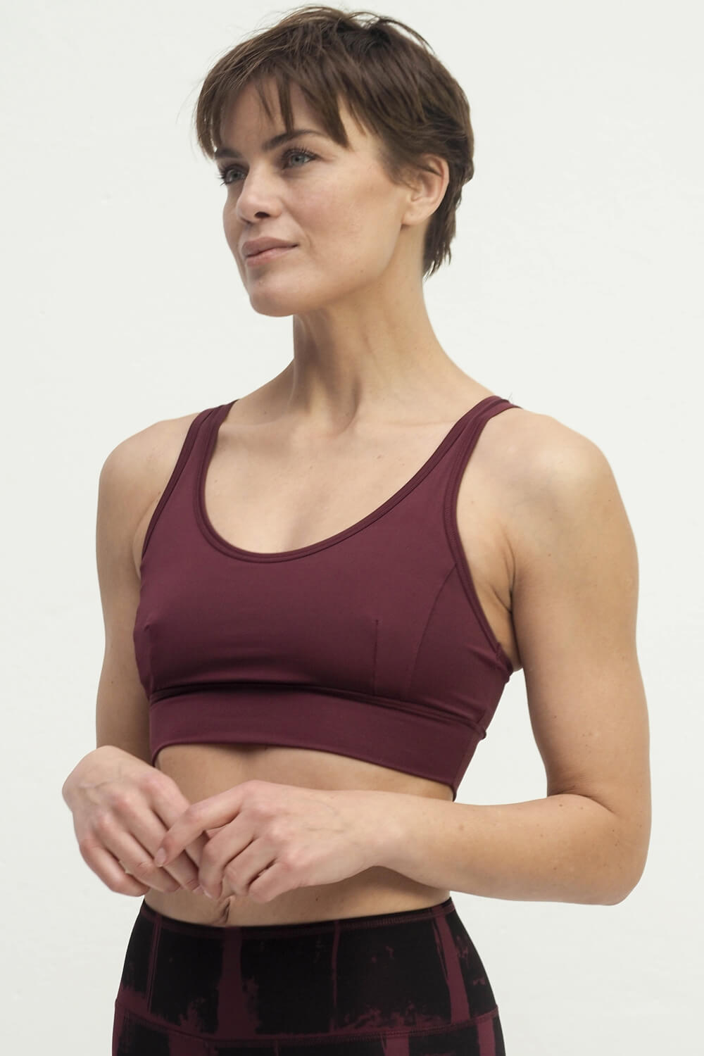 Yoga Bra Rami - ruby
