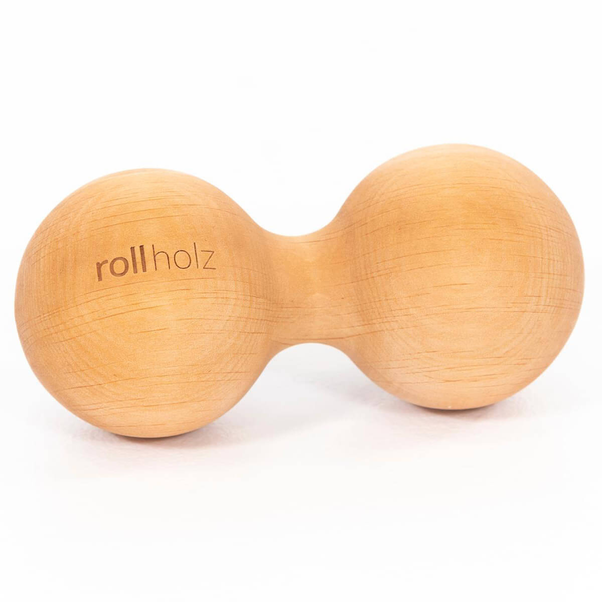 rollholz Faszienkugel - Massage-Doppelkugel aus Erle