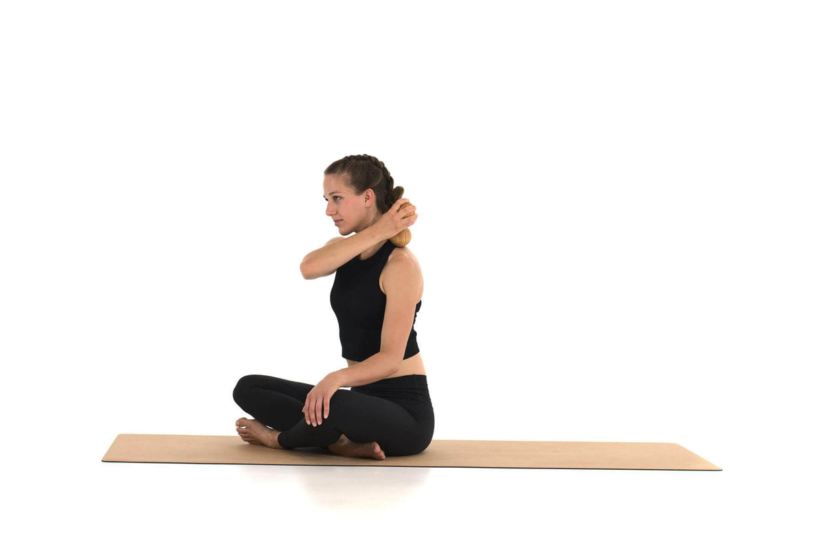 rollholz Faszienkugel - Massage-Doppelkugel aus Erle