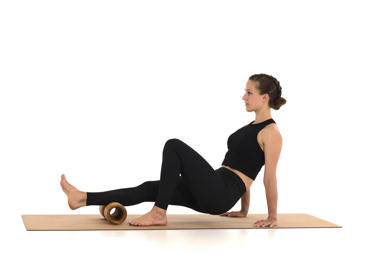 rollholz Faszienrolle - Massage-Rolle PRO aus Eiche