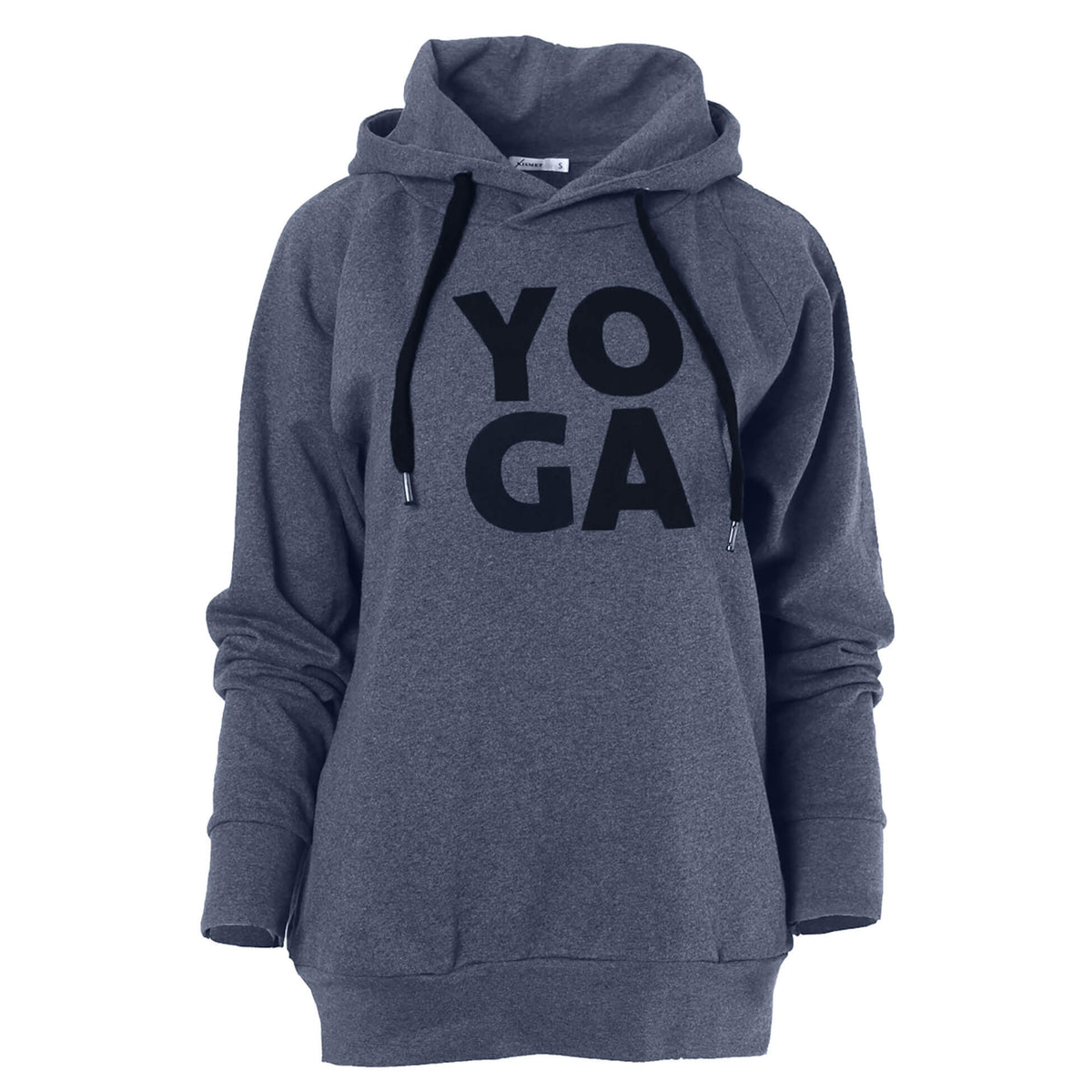 Yoga-Hoodie Rudra - blue marl