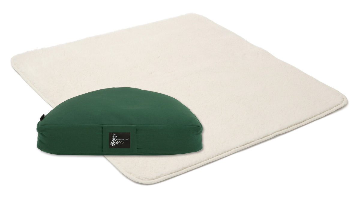 Yoga-Set Calm Edition - Meditation natur 75 x 75 cm