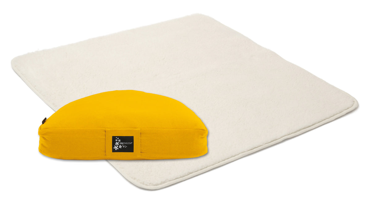 Yoga-Set Calm Edition - Meditation natur 75 x 75 cm