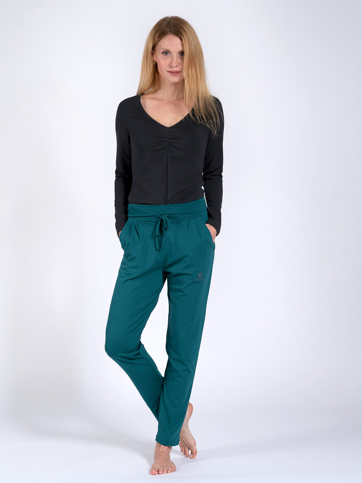 Yoga-Shirt Jessie - schwarz