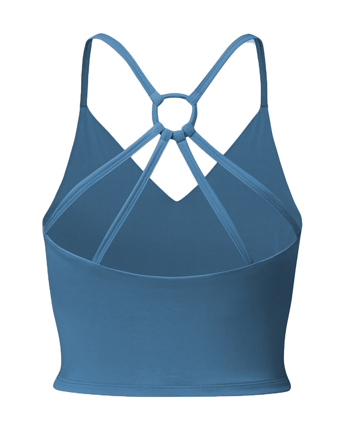 Short Spaghetti Top - horizon blue