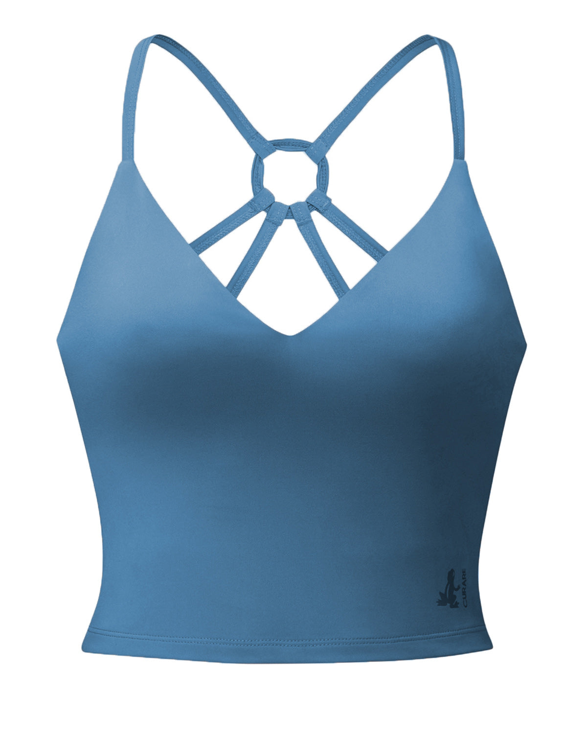 Short Spaghetti Top - horizon blue