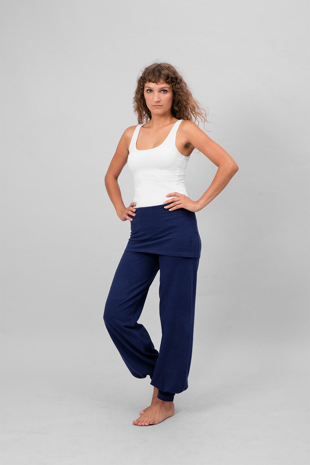 Yogahose "Sohang" - atlantik blau