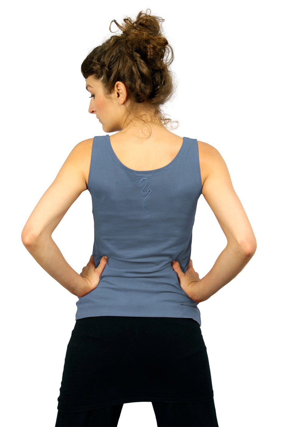 Yoga-Top "Sohang" - indigo blau
