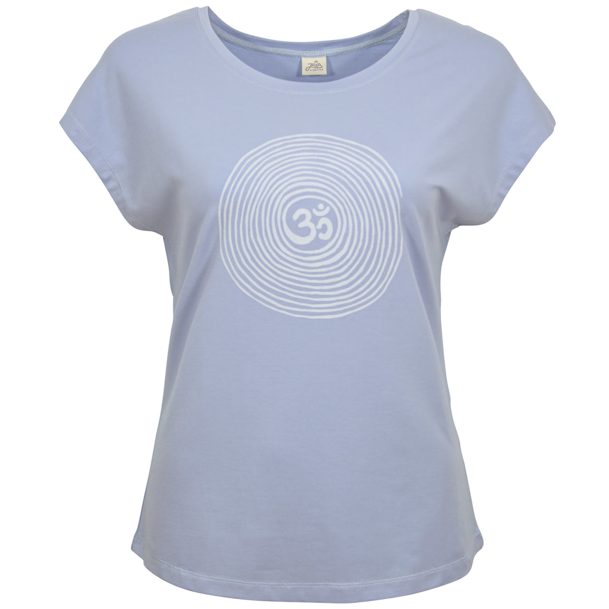 T-Shirt Om tencel - skyblue