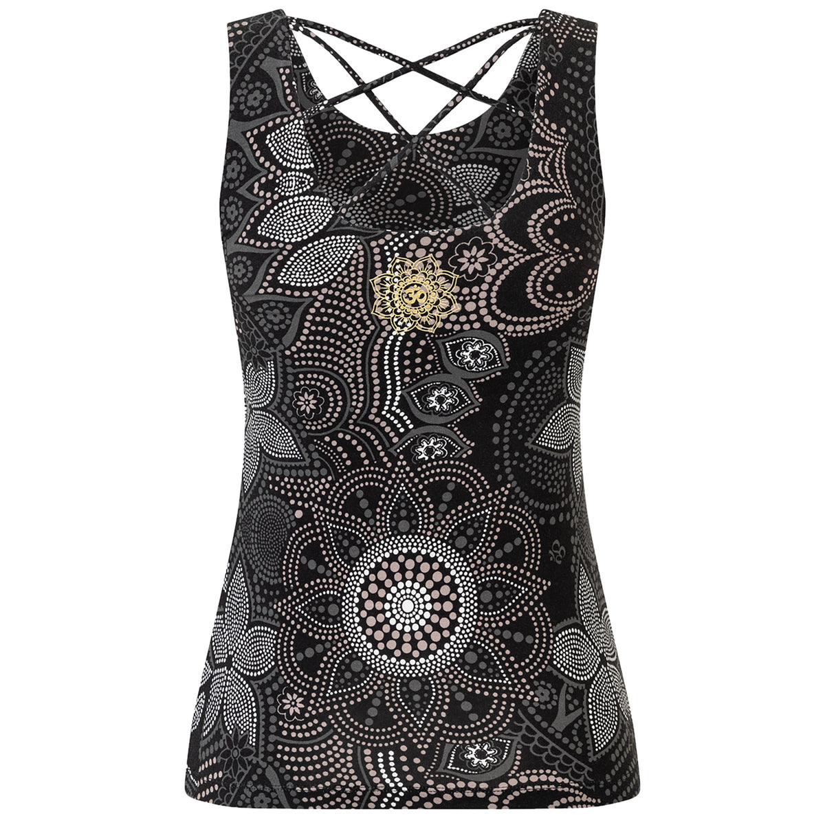 Yoga Top Maui - black nature