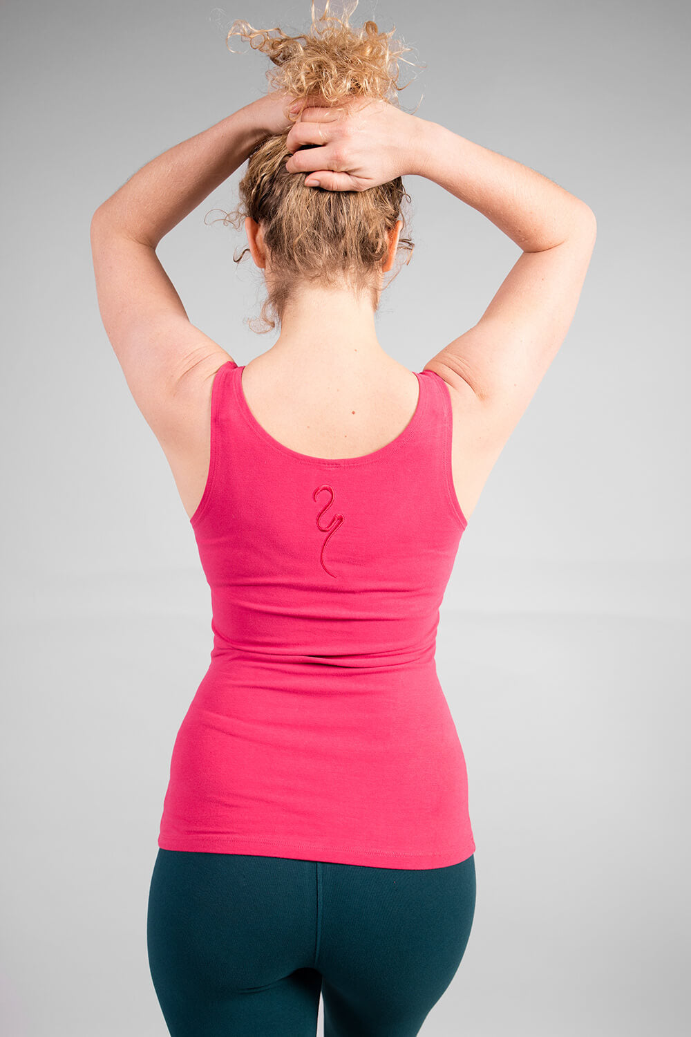Yoga-Top "Sohang" - himbeere