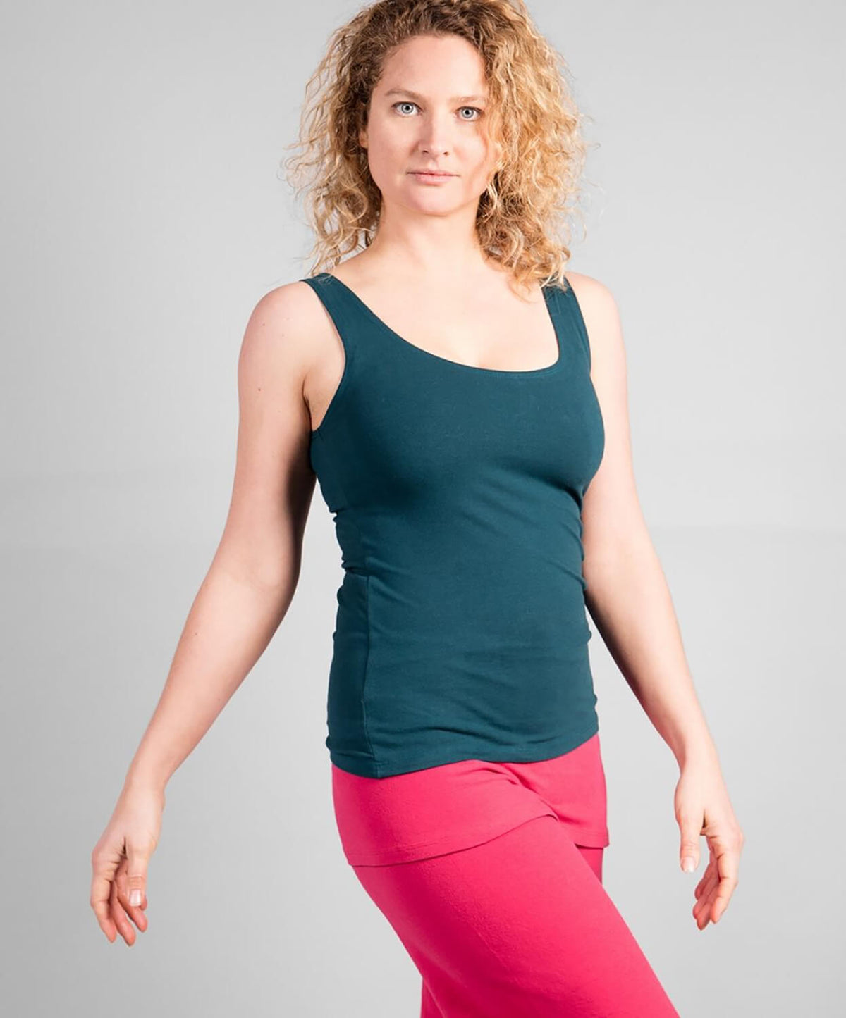 Yoga-Top "Sohang" - tiefgrün