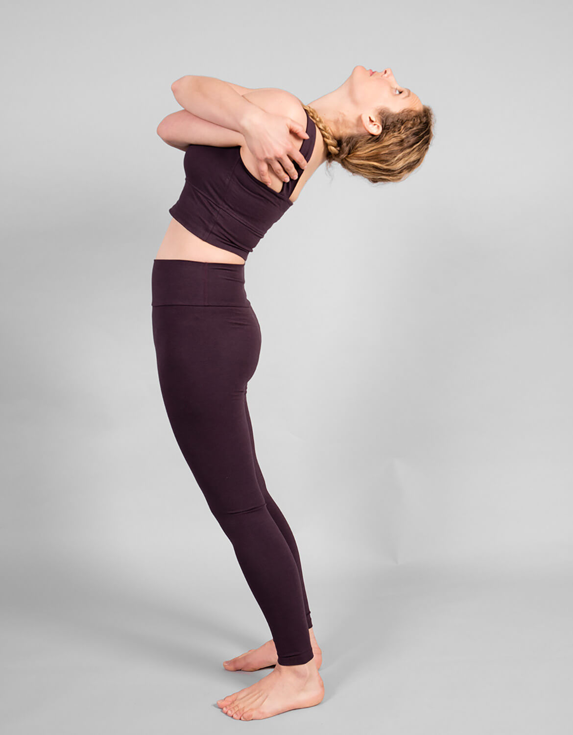 Vega Yoga Legging - Dark Purple