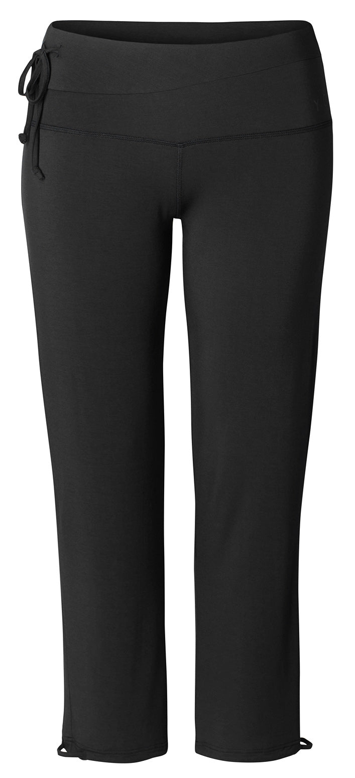 Yoga Curves Collection Straight long pants - black