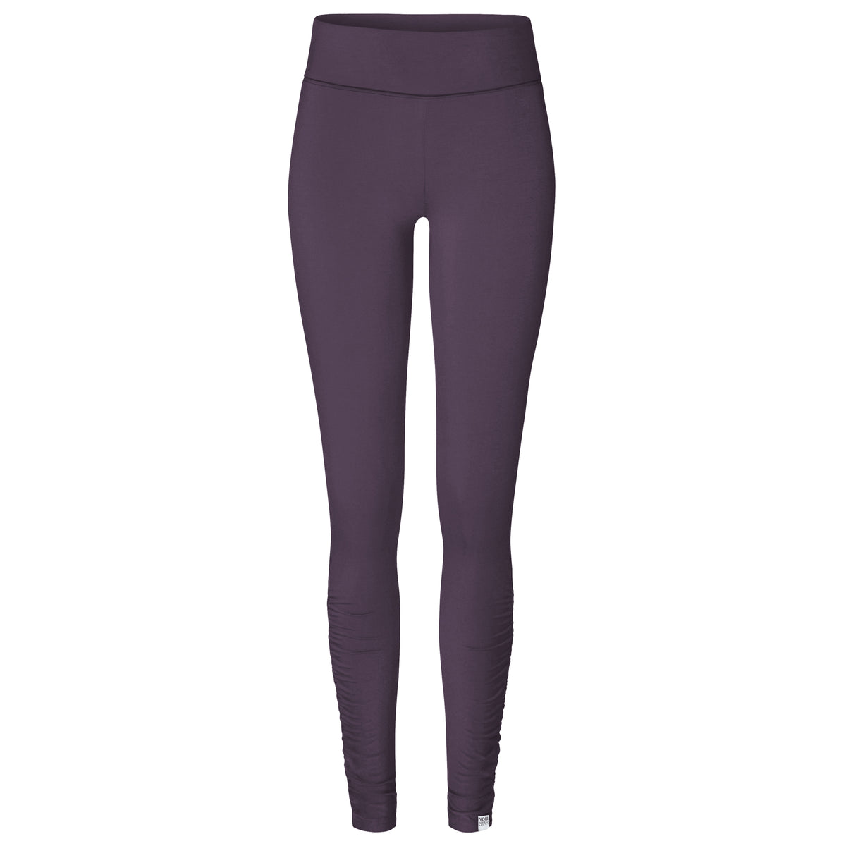 Yoga-Leggings rolldown "ala" - elderberry