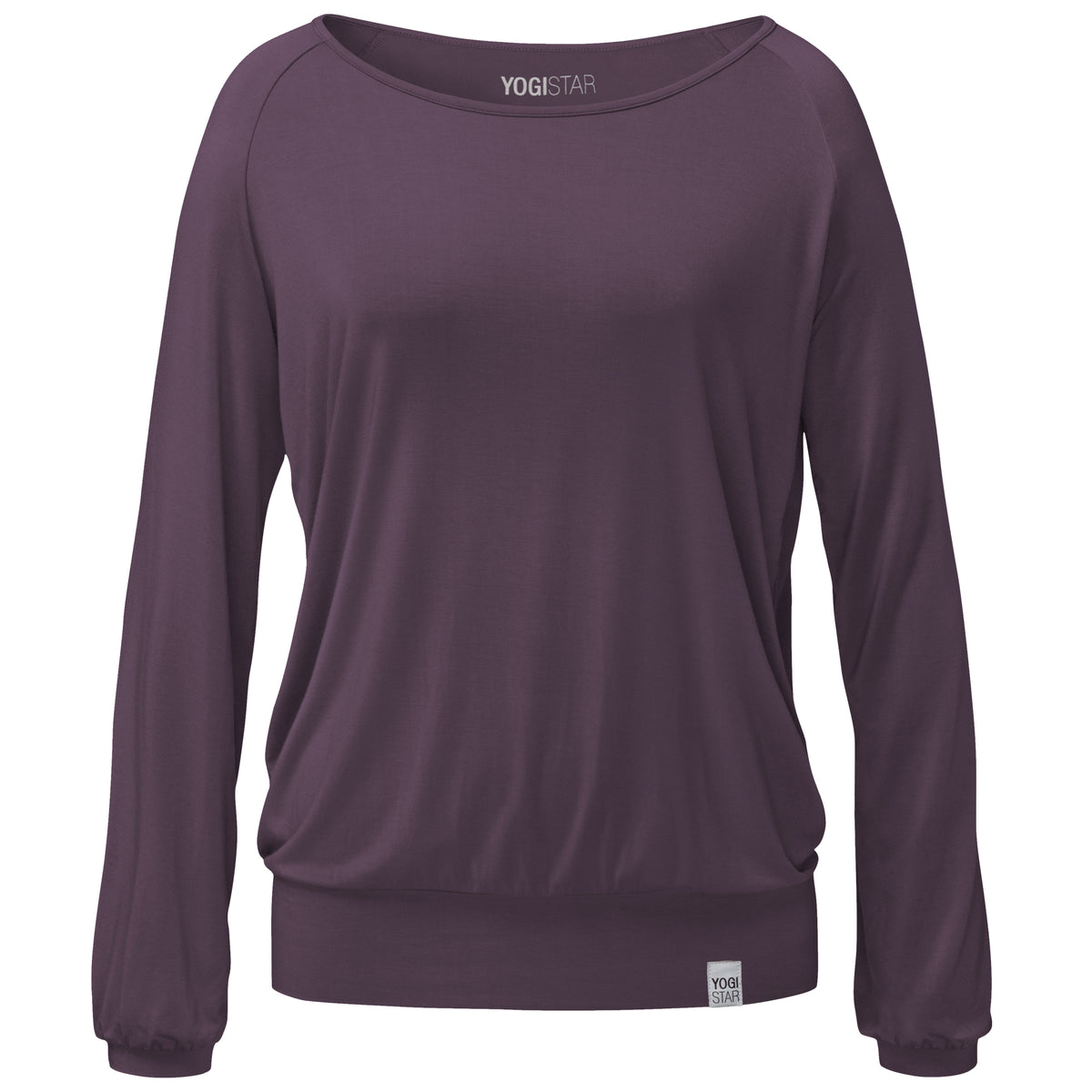 Yoga-Longsleeve "ala" - elderberry