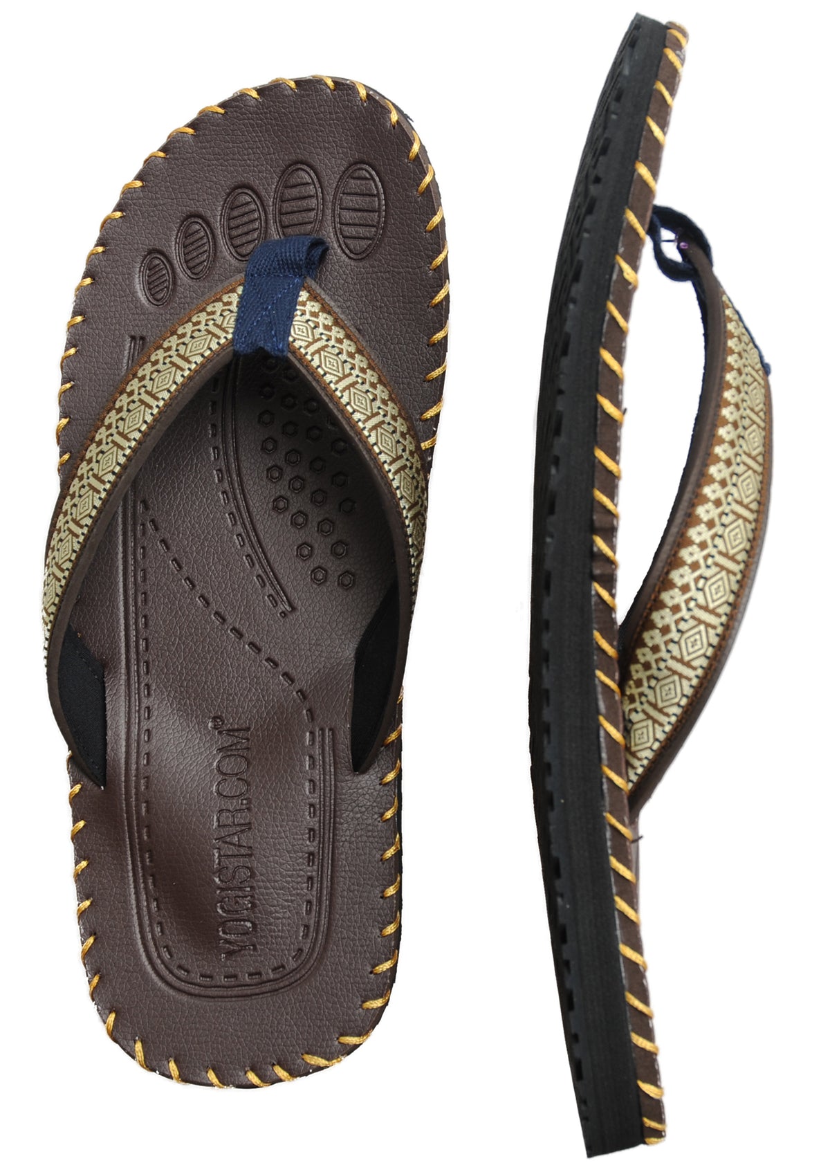 Yoga-Sandalen men - brown