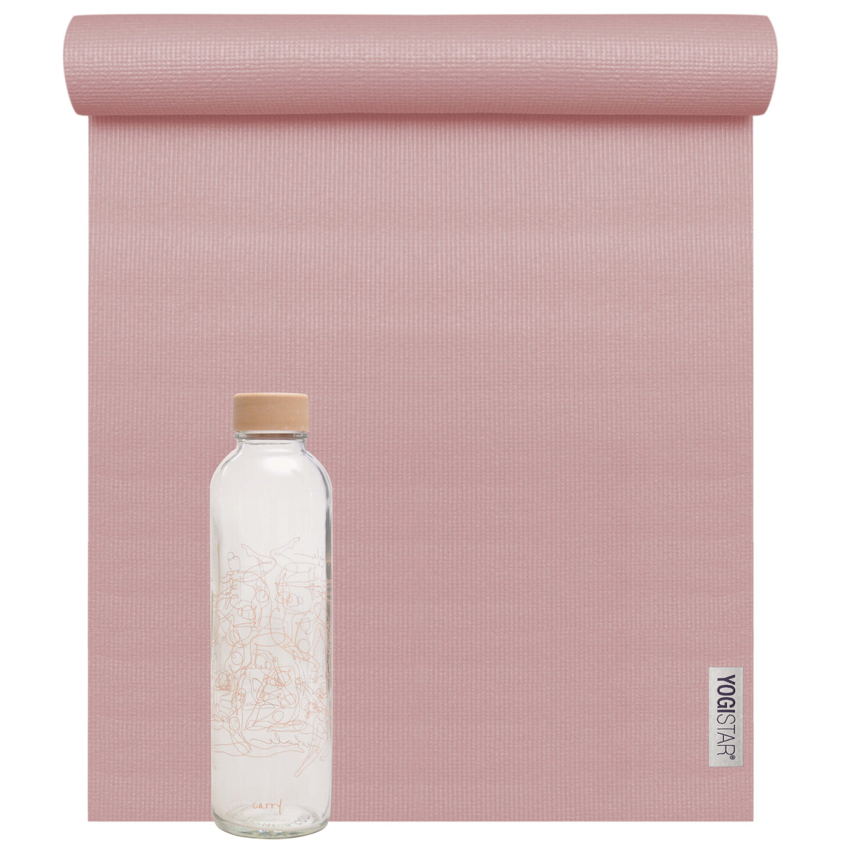 Yoga-Set Carry-Bottle - velvet rose