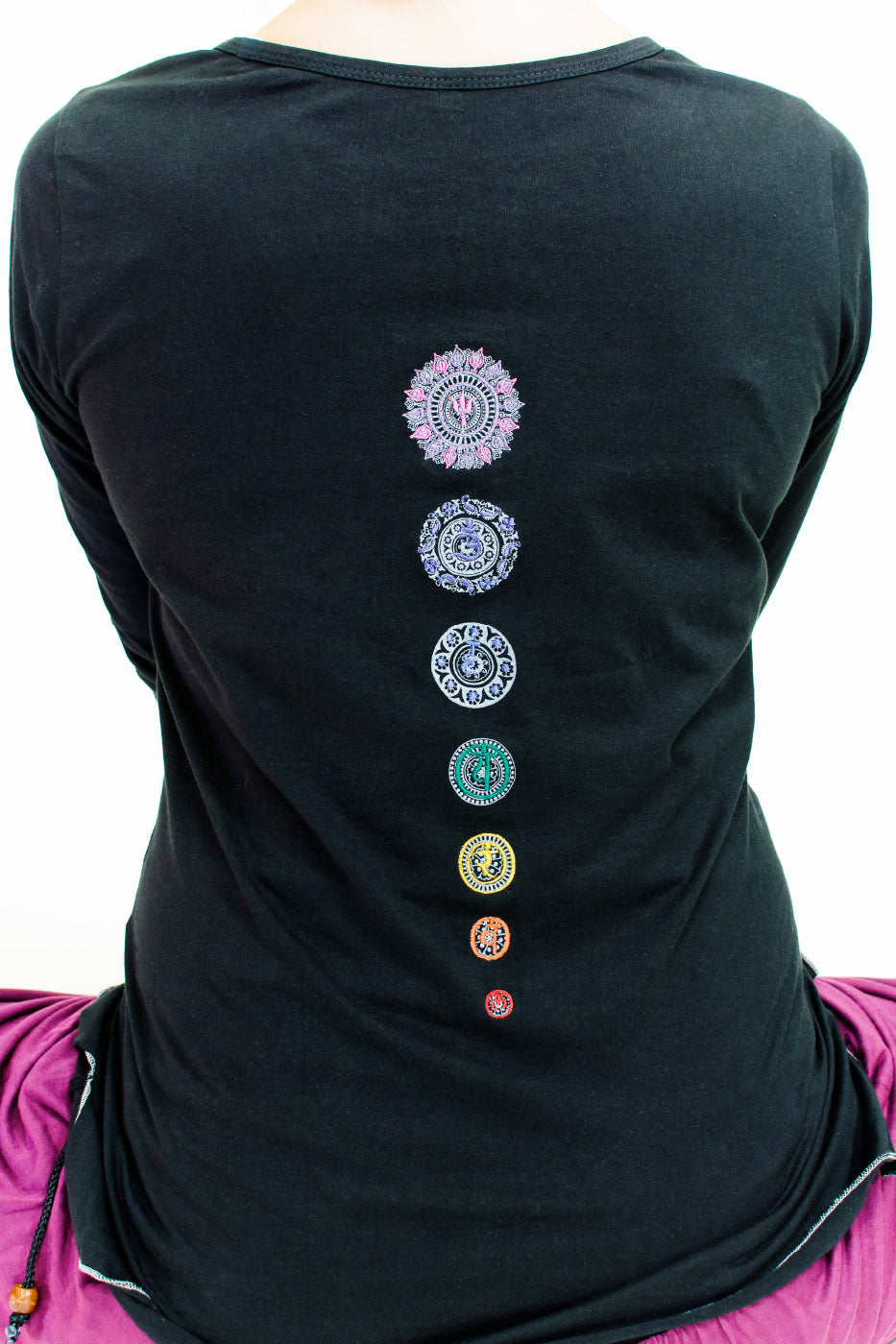 Yoga-Top "Chakra", black