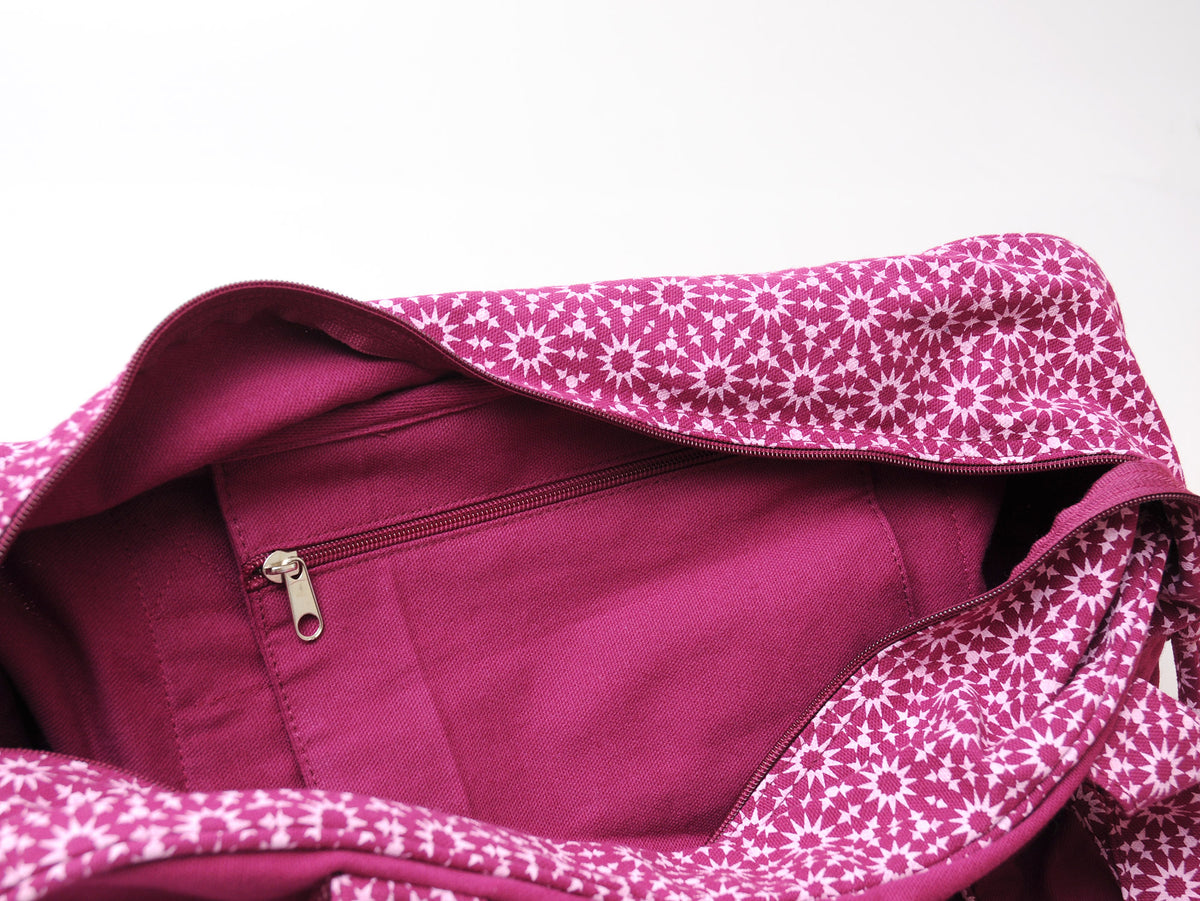 Yogatasche twin bag - take me two - boysenberry