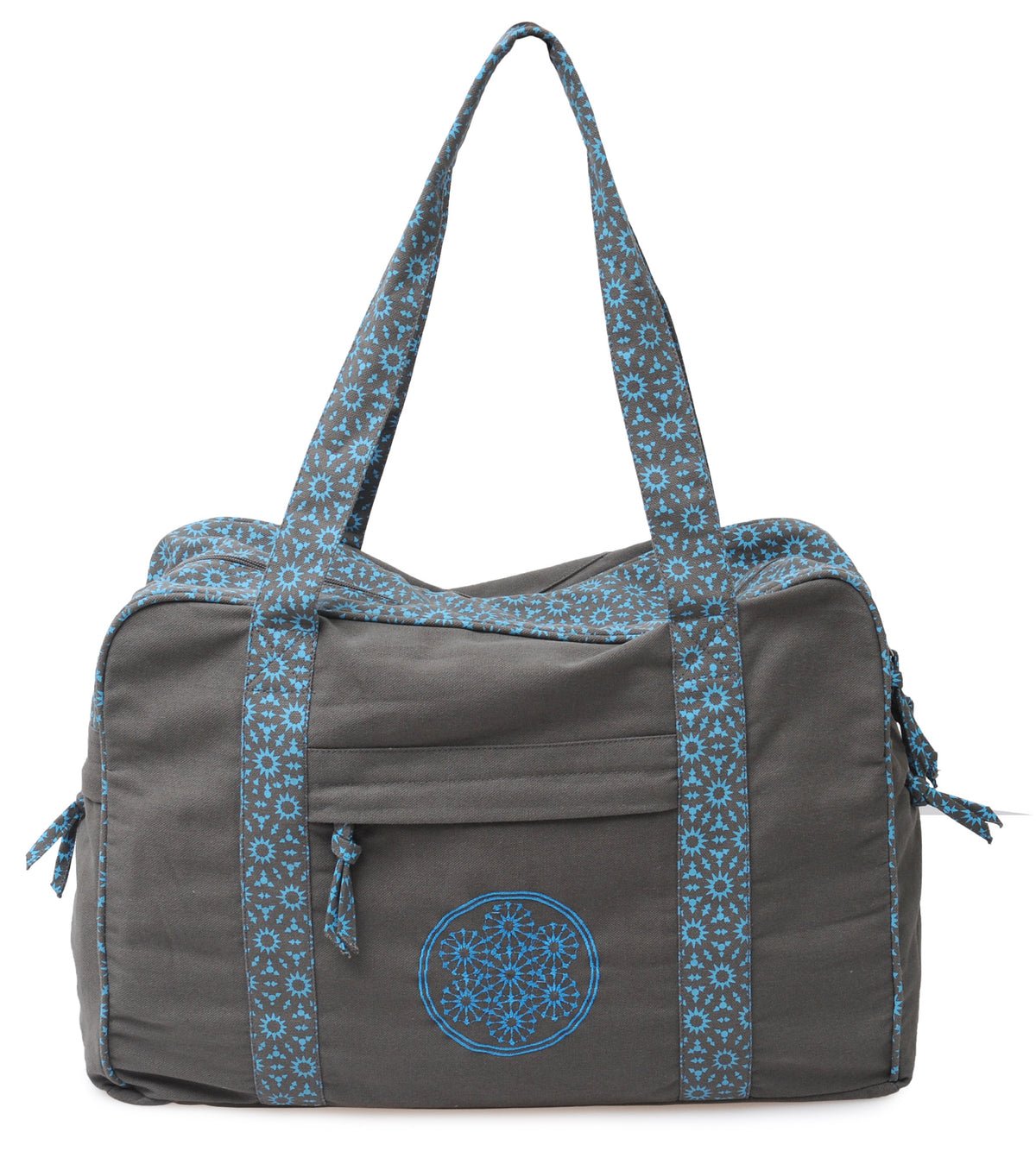 Yogatasche twin bag - take me two - taupe/turquoise