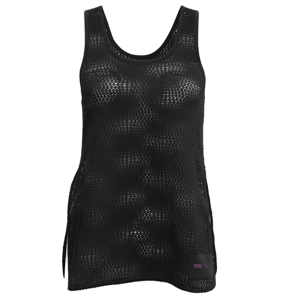Yoga-Mesh-Top "Roma" - black